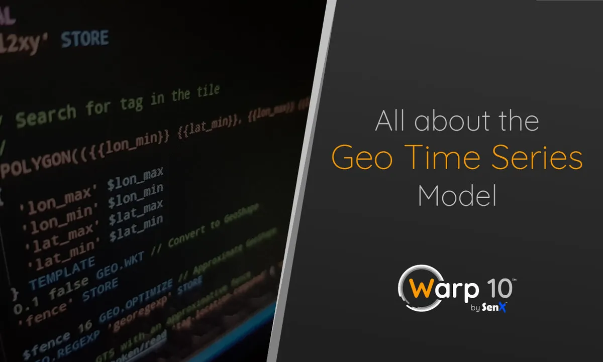 Tout sur le modèle Geo Time Series Tout sur le modèle Geo Time Series