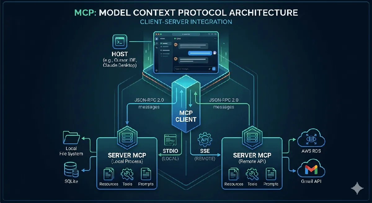 Plongée dans l’Architecture Client-Serveur MCP Plongée dans l’Architecture Client-Serveur MCP