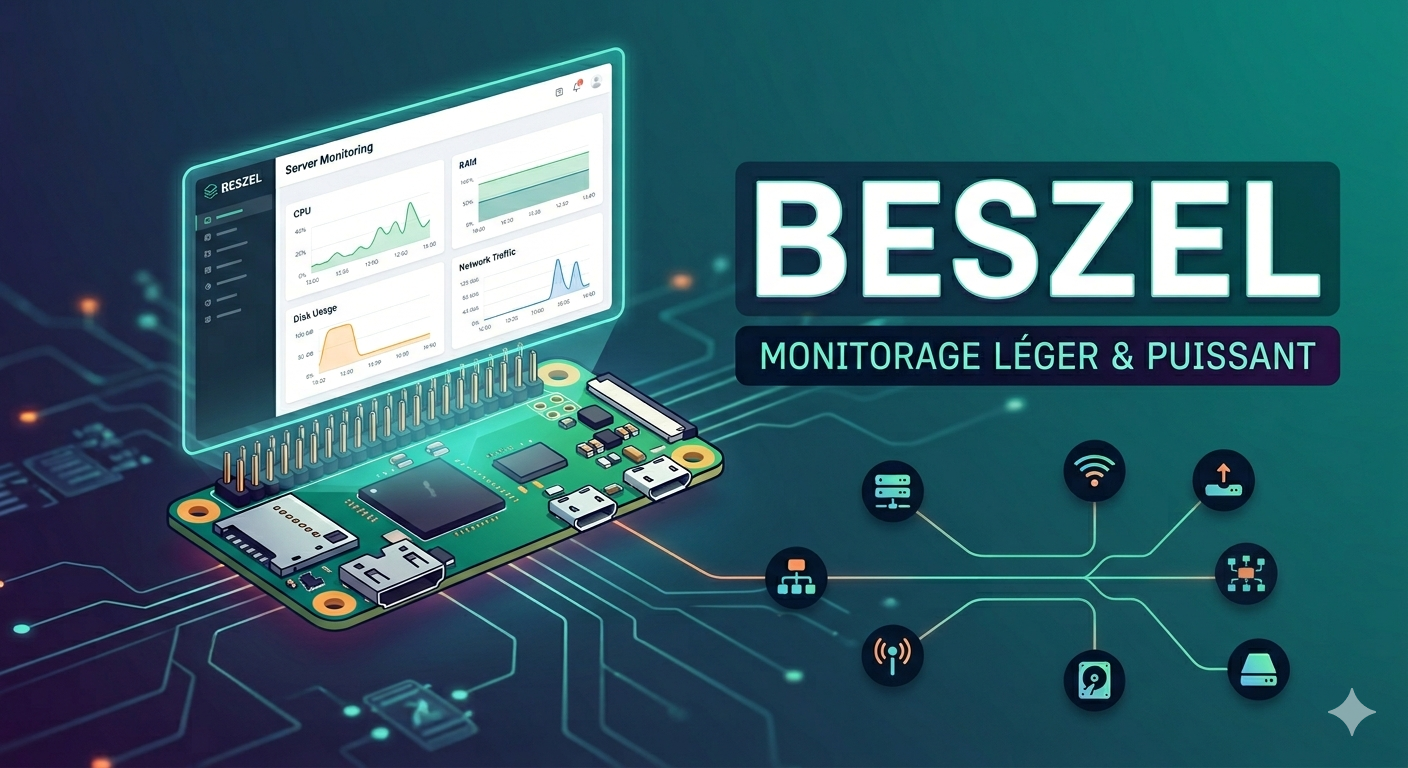 Beszel : le monitoring léger et simple qui ne ruine pas votre Raspberry Pi